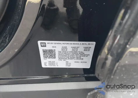 2026 Chevrolet Equinox Fwd Rs from USA, damaged, VIN 3GNAXLEG8TL191916